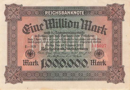 1 Million Mark 1923